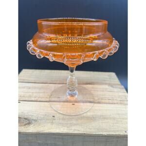 Empoli Orange Compote Italian Vintage Candy Dish